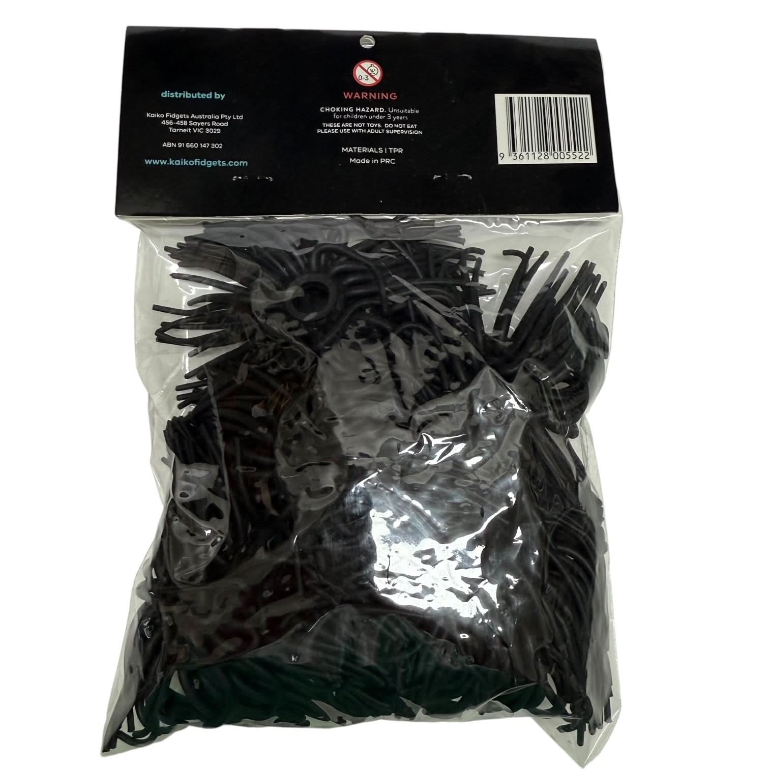 Tickle On Top : BLACK - Pack of 6 Sensory Squishy Toppers - Image 10