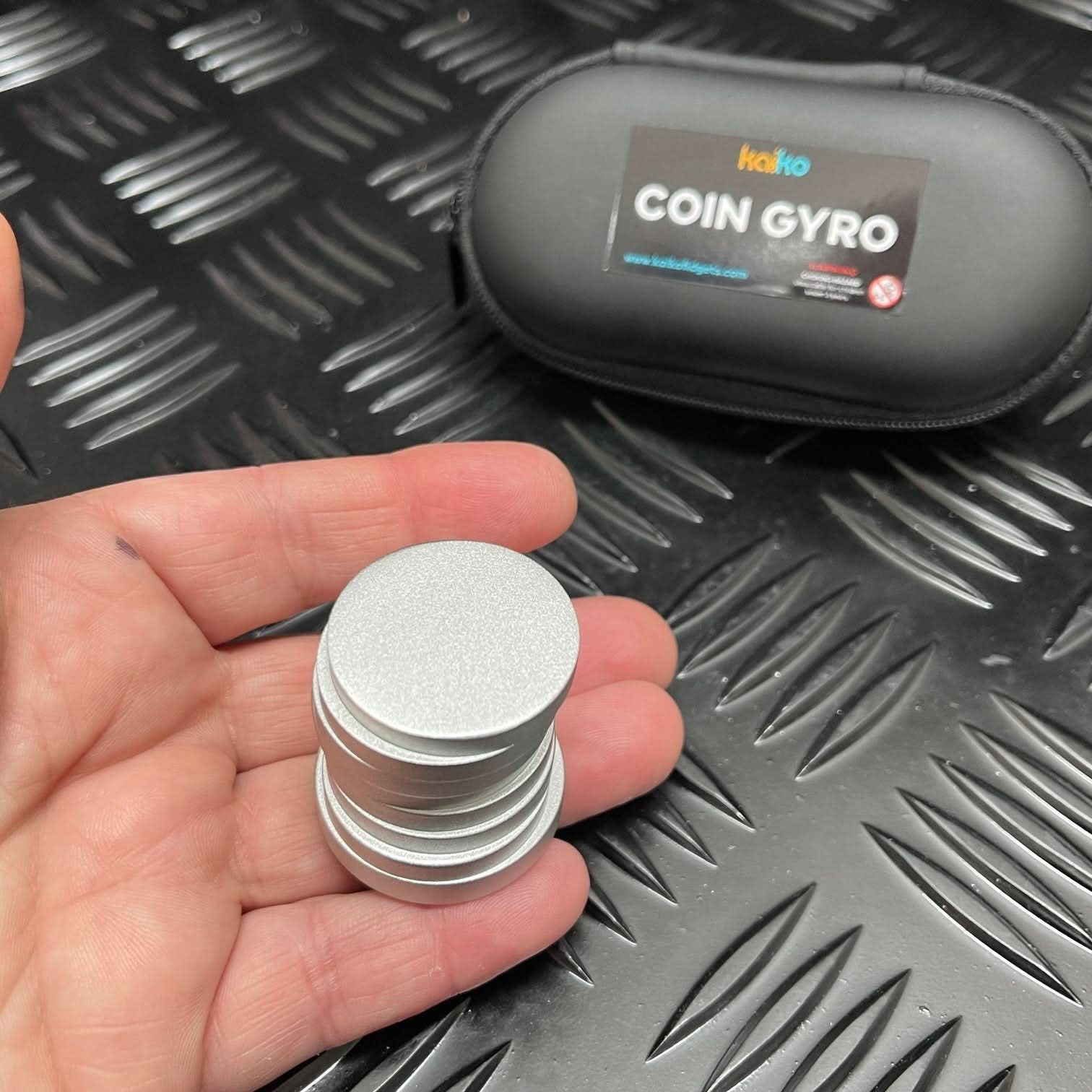 Coin Gyroscope - Asymetrical - Image 2