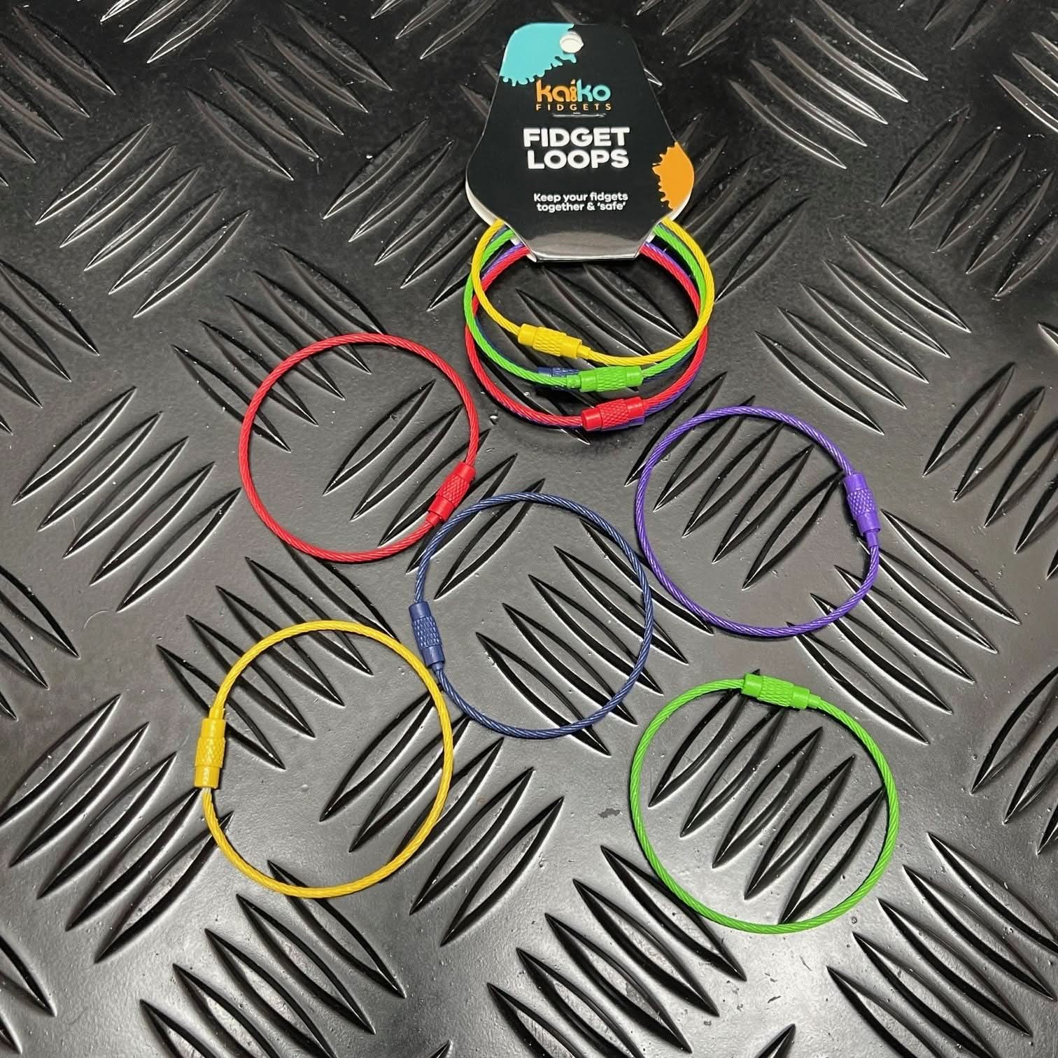 Fidget Loops by Kaiko - set of 5 detachable loops for storing fidgets - Image 10