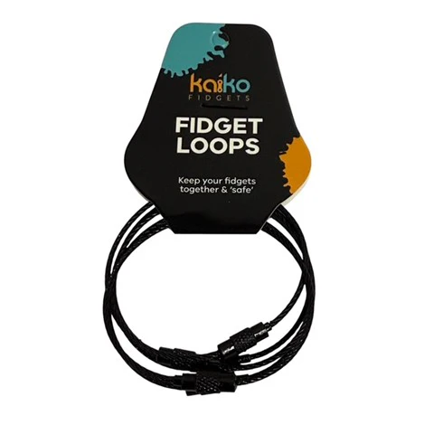 Fidget Loops by Kaiko - set of 5 detachable loops for storing fidgets - Image 14