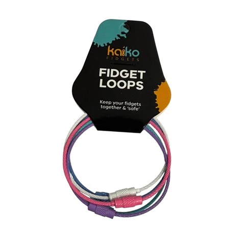 Fidget Loops by Kaiko - set of 5 detachable loops for storing fidgets - Image 16