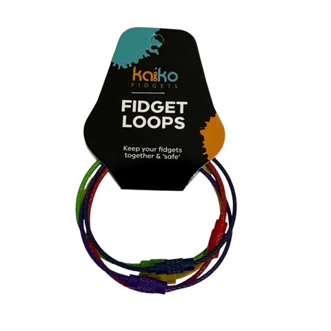 Fidget Loops by Kaiko - set of 5 detachable loops for storing fidgets - Image 17