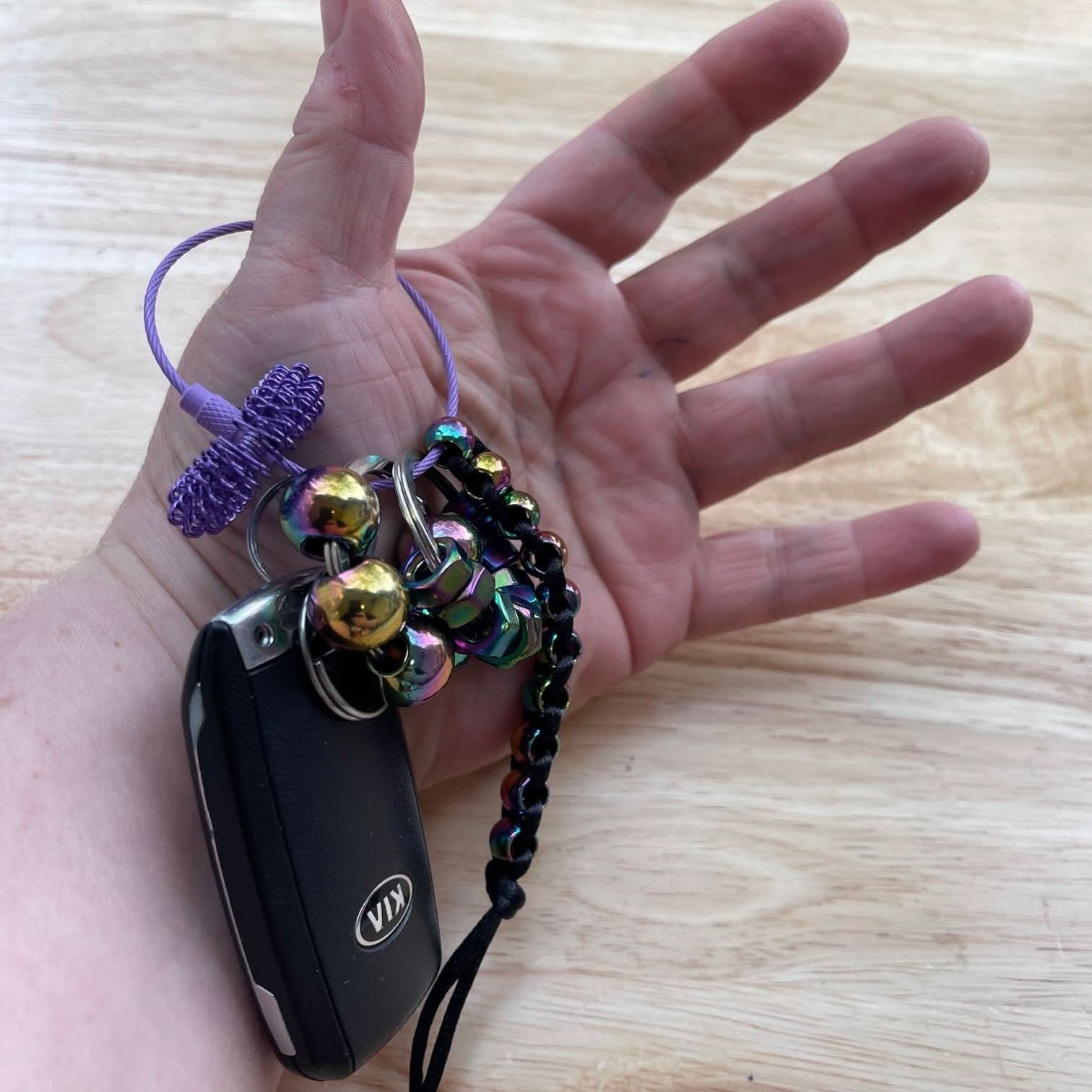 Fidget Loops by Kaiko - set of 5 detachable loops for storing fidgets - Image 4