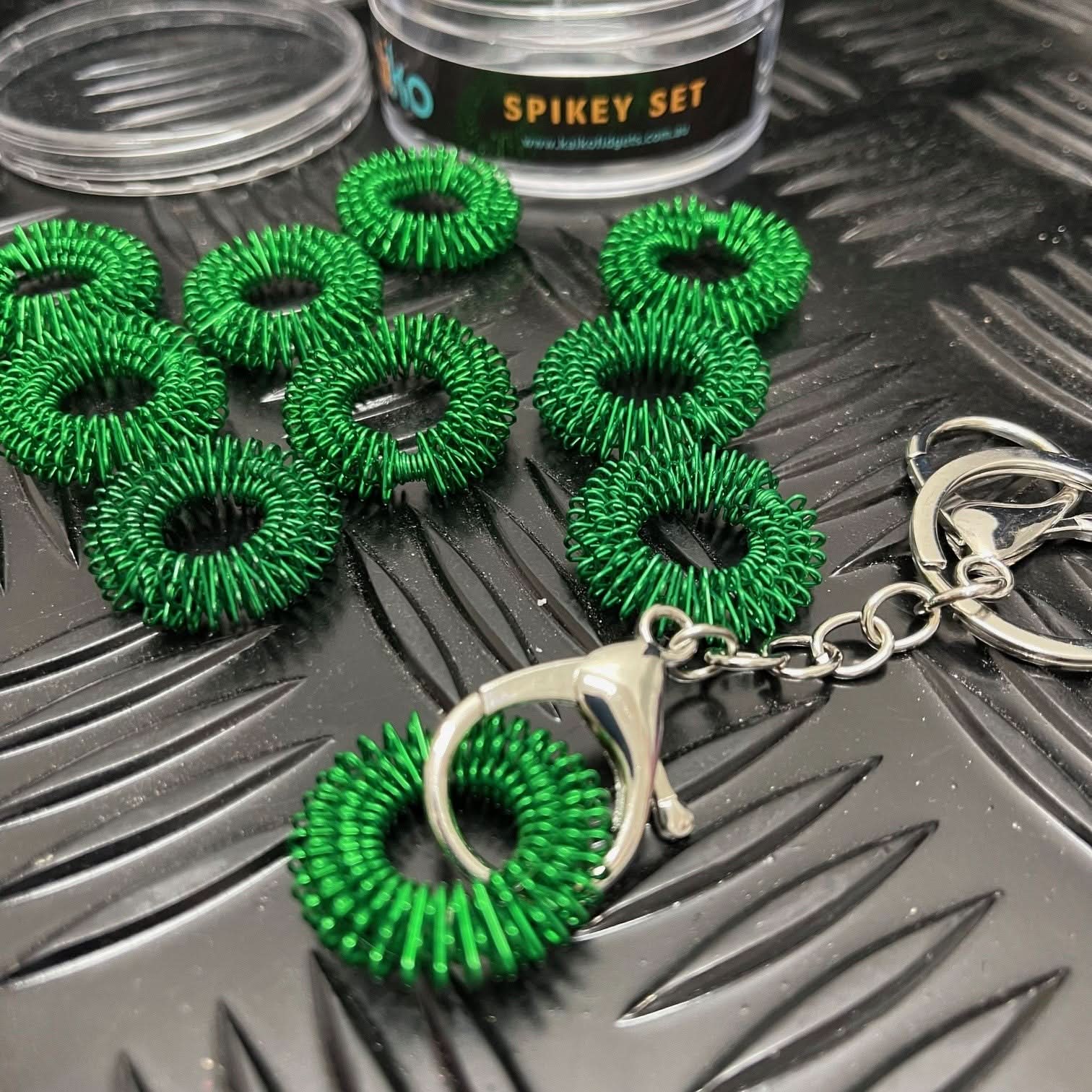 Finger Spikey Set of 10 - includes Fidget Keyring - Image 11