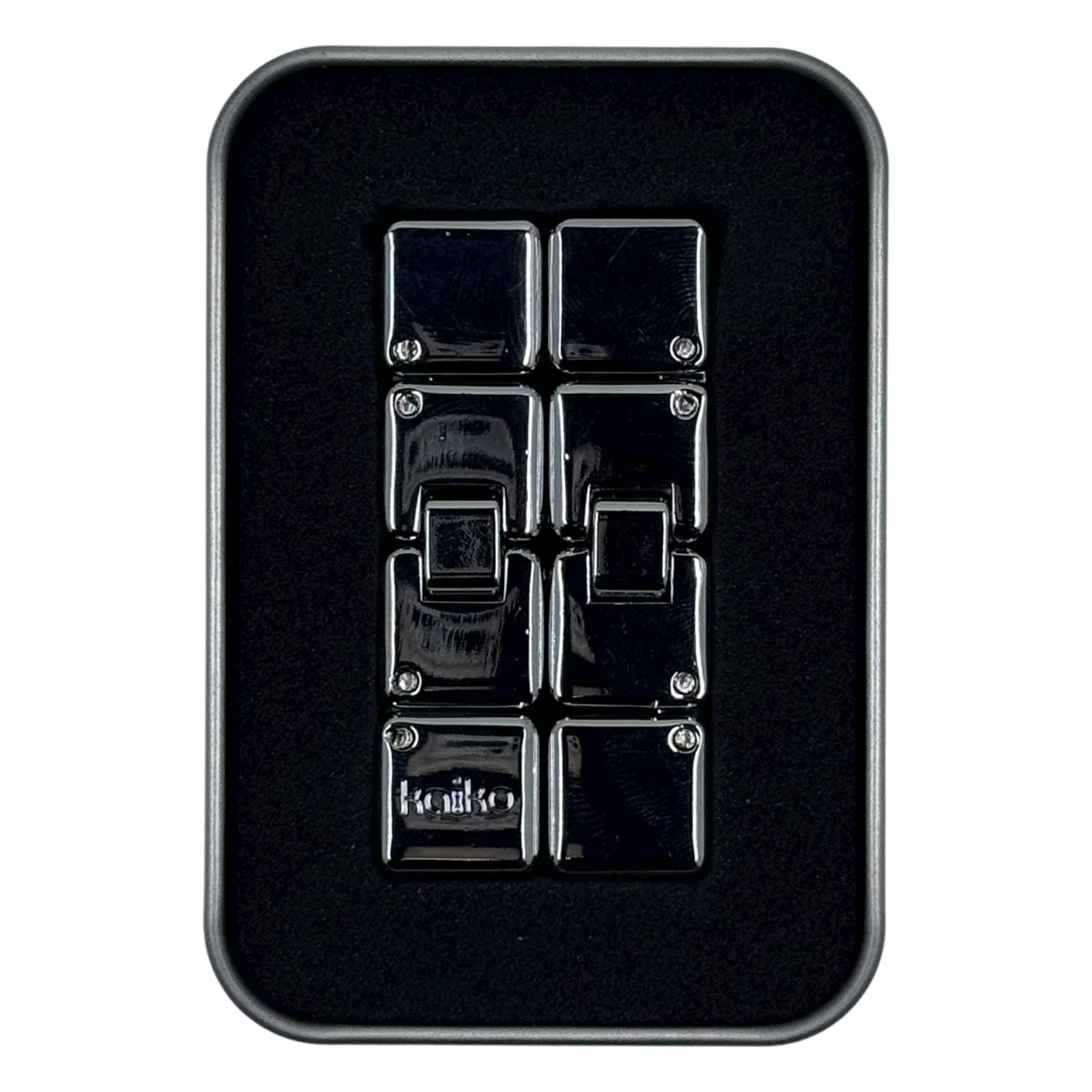 Gloss Silver MINI Infinity Cube in Window Tin - 151 grams - Image 10