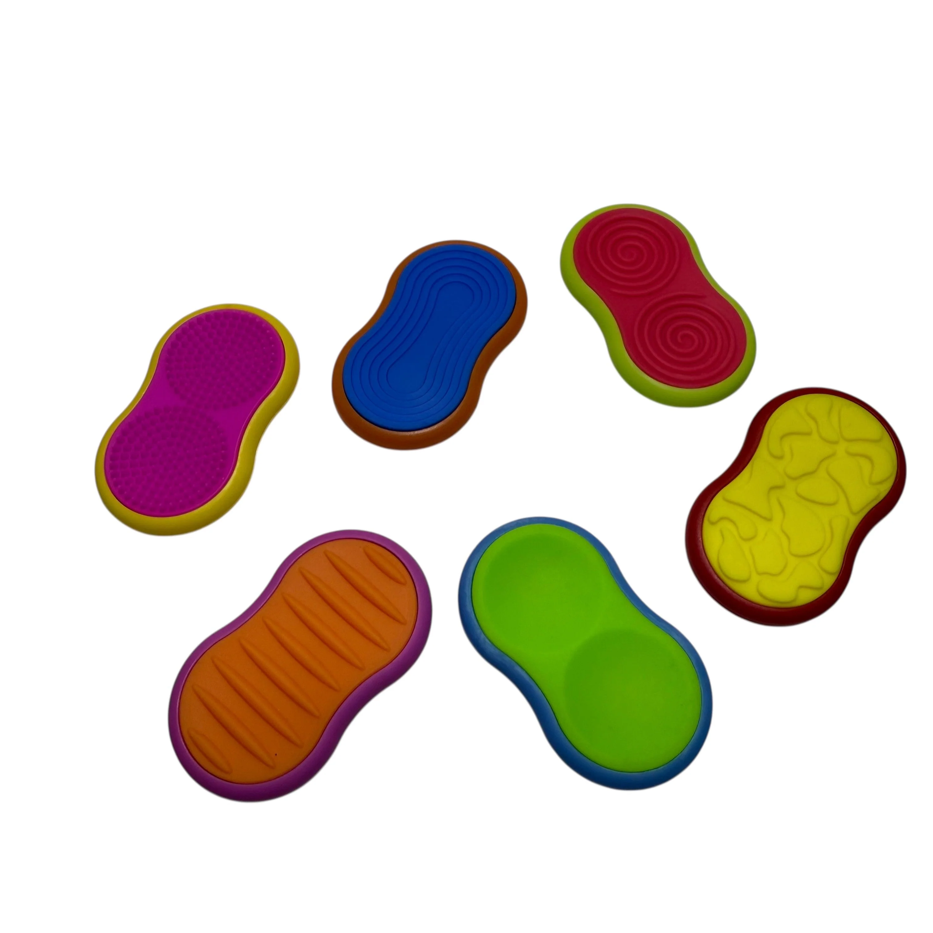 Mag Sliders - Six Interchangeable Magnetic Textured Pad Fidgets - Image 5