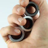Original Magnetic Fidget Rings - Sliver Colour Plastic - Image 13