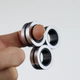 Original Magnetic Fidget Rings - Sliver Colour Plastic - Image 9