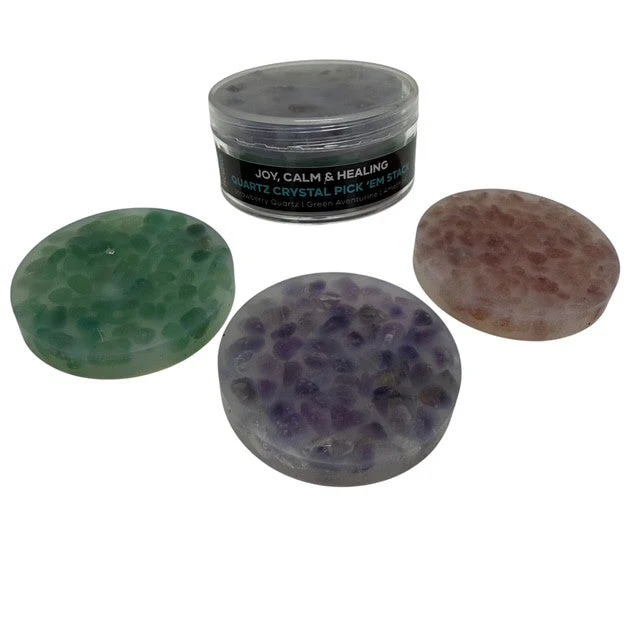 Pick 'Em Bundle 3   =  Joy, Calm & Healing Crystal Pick 'Em Stack + Two Put 'Em Putty  -  Bundle & Save - Image 3