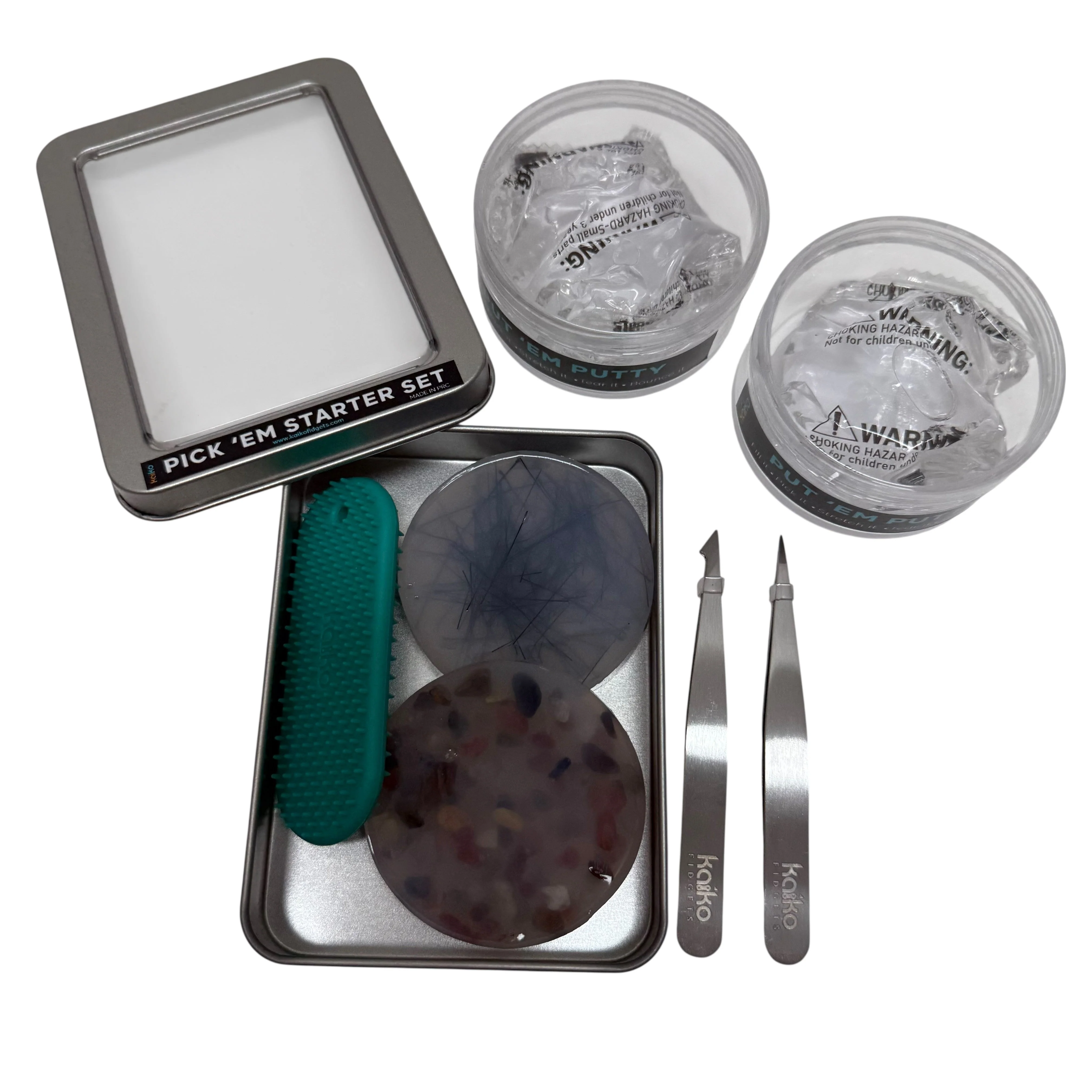Pick 'Em Bundle 6  -  Pick 'Em Starter Set Tin  + Two Put 'Em Putty