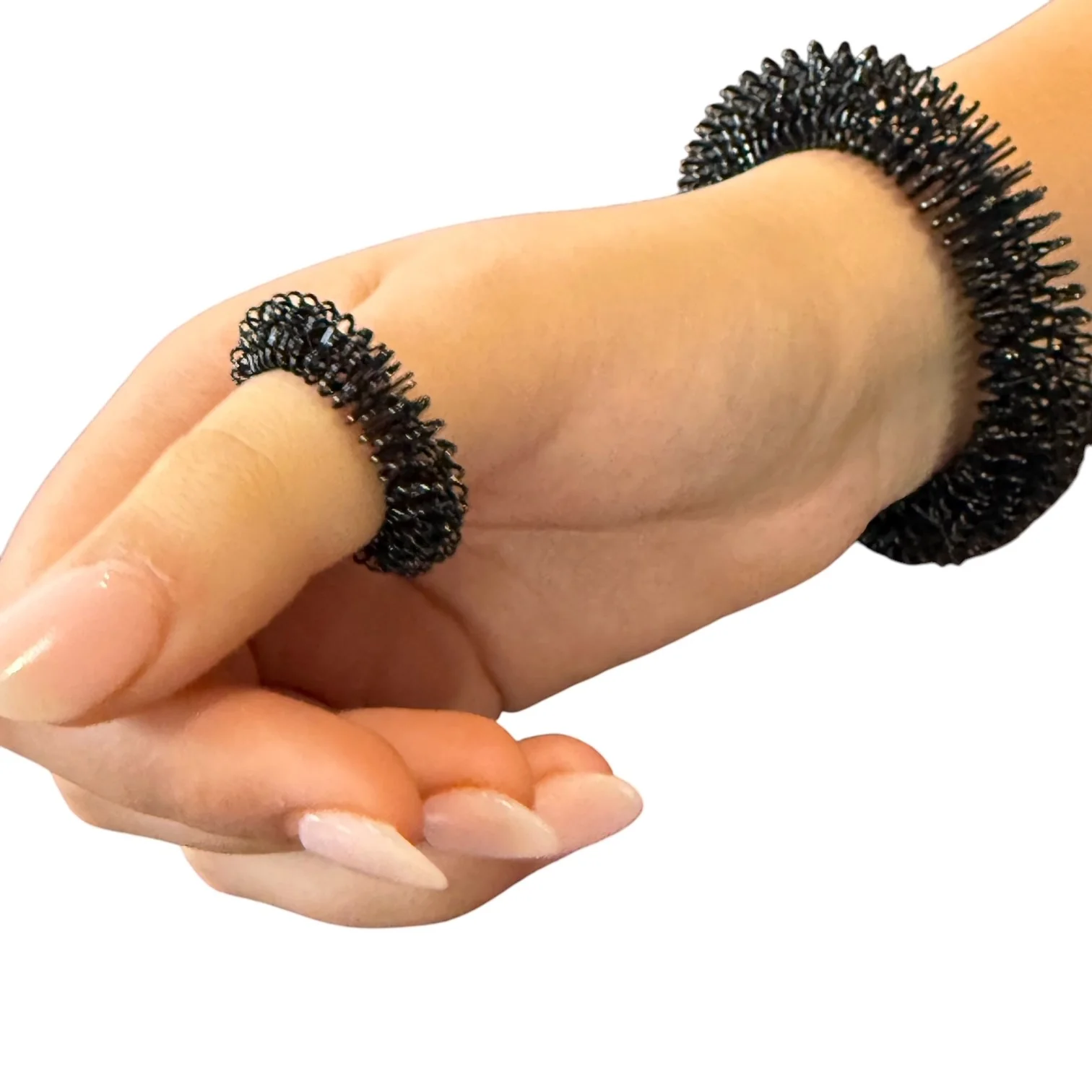 Wrist & Finger Spikey SET - BLACK - Image 23