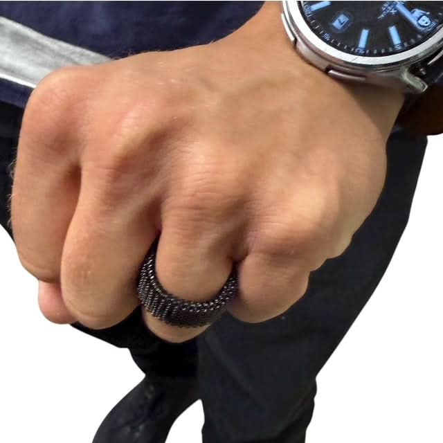 StimMesh Set - Unisex Ring + Bracelet - Low Profile Gentle ‘Ouch’ Supports - Image 5