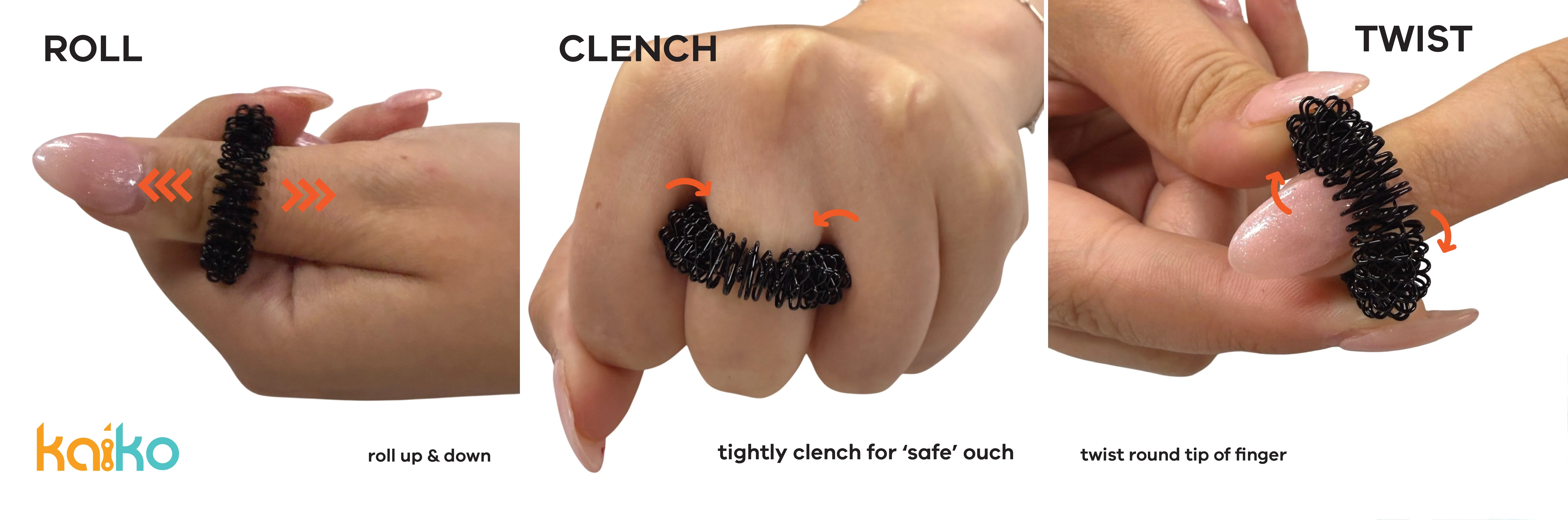 Sunset Wrist & Finger Spikey Set - Image 10