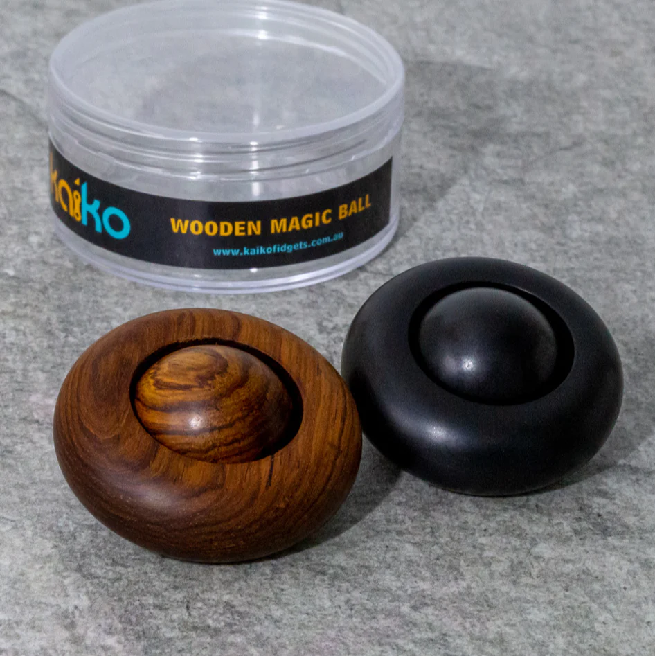 Wooden Magic Ball - Fidget & Massager - Image 7