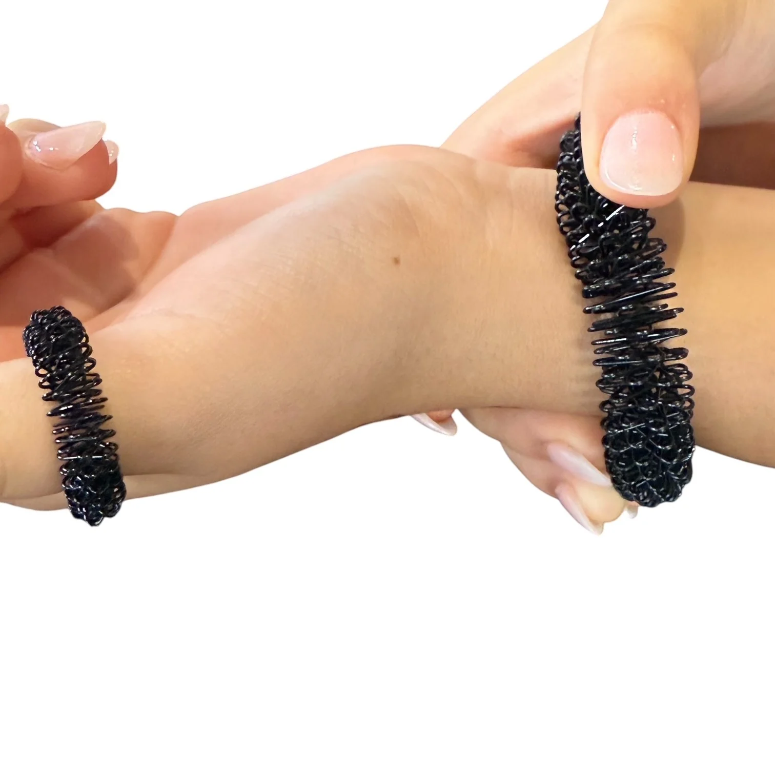 Wrist & Finger Spikey SET - BLACK - Image 24